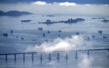 Brésil: un bateau entre en collision avec un grand pont de Rio de Janeiro