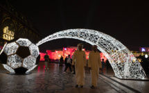 Mondial: au bout d'un chemin cahoteux, le Qatar à un jour du lever de rideau