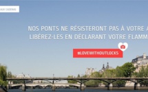 Paris veut remplacer les "cadenas d'amour" par des selfies