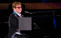 Concert ému à Los Angeles d'Elton John en tournée d'adieux