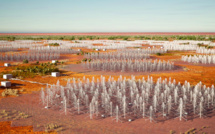 L'Australie: début de la construction du radiotélécope géant SKA