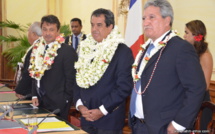 Présentation des membres du gouvernement Fritch I