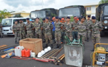 L’armée se prépare pour la saison des cyclones