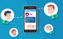 Une banque française revendique le premier service de versement d'argent via Twitter