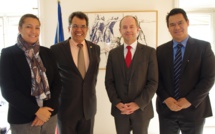 Rencontre avec le président de la Commission des lois : Edouard Fritch aborde le CGCT et le statut de la PF