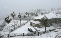 La Californie sous la neige à cause d'un inhabituel blizzard
