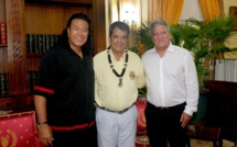 Le Président reçoit Branscombe Richmond