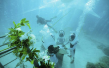 Se marier sous l'eau à Bora Bora : ils l'ont fait !