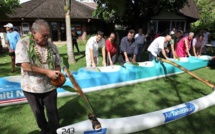 Va’a V 6 – Air Tahiti Nui offre une pirogue aux Vendéens !