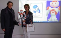 Développement de l’école numérique : Nicole Sanquer-Fareata visite le Médiapôle de Marly-le-Roi