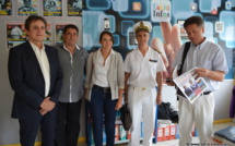 Le Haut-Commissaire rend visite à Tahiti Infos