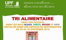 Semaine Européenne de la Réduction des Déchets à l'Université
