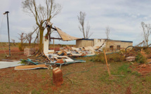 Australie: un cyclone fait souffler des rafales de 288 km/h