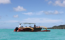Tout droit sorti des chantiers de Raiatea Marine : un second va’a « tatoué » pour Bora Bora