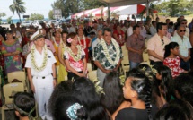 Teva i Uta : la pose de la première pierre promet une rentrée scolaire en 2016