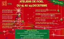 Les ateliers de Noël: un programme riche et varié à la Maison de la culture