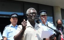 Le Premier ministre salomonais annonce son gouvernement