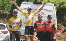 Kahiri Endeler maillot jaune de la Coupe Tahiti Nui