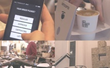 Un café servi volant - le 'Coffee Copter'