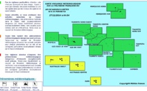 Ciel voilé pour l'archipel de La Société