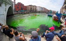 Le Grand Canal de Venise vire au vert: la faute à la fluorescéine