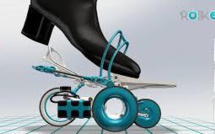 Des roulettes connectées pour accélérer la marche