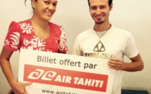 Jeu vente en ligne Air Tahiti : le gagnant récompensé