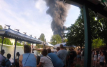 Allemagne: l'incendie d'un parc d'attractions dû à un problème technique