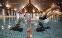 Une piscine britannique se chauffe à l'ordinateur