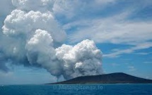 Le volcan de Tonga se calme peu à peu