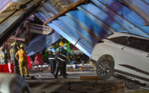 Thaïlande: un mort, huit blessés dans l'effondrement d'une structure routière en construction