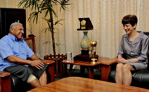 La nouvelle ambassadrice américaine à pied d’œuvre à Suva