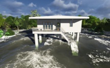 Des bâtiments flottants protégeant les individus des conséquences de l'évolution climatique et des tsunamis