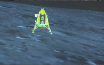 "Jour historique" pour l'Inde, après l'alunissage de la mission Chandrayaan-3 près du pôle Sud