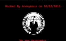 Le site de la présidence piraté par Anonymous