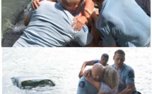 Nouvelle-Zélande: Deux policiers sauvent in extremis une automobiliste de la noyade (Vidéo)