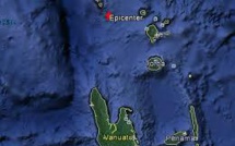 Puissant séisme au Nord de Vanuatu
