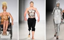 Le styliste des stars transforme le handicap en accessoire de mode
