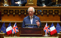 Charles III plaide pour une nouvelle "Entente" sur le climat devant le Sénat français