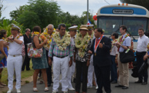 Séquence émotion pour George Pau-Langevin à Tubuai