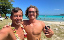 Tahiti Swimming Dream : Nael Roux établit un record entre Tahiti et Moorea