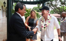 Garou accueilli par le conseil des ministres