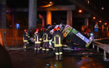 Chute d'un bus à Venise: le pont était vétuste et devait être rénové, selon les médias