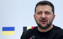 Zelensky en visite surprise à l'Otan pour s'assurer du soutien de ses alliés