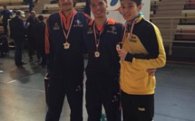 Taekwondo « chpts de France universitaire » : Waldeck en Or, Manuarii et Teddy en bronze