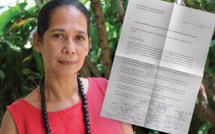 Groupe Tahoera'a : Teura Iriti, sommée de rendre des comptes détaillés "sous quinzaine"