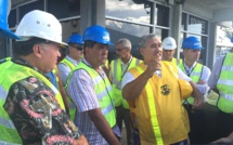 Le Président en visite au Port autonome