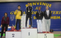 Taekwondo : Teddy Teng Médaille d'Argent à l'Open Internationale d'Alsace 2015