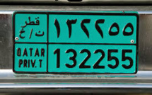 Les Qataris prêts à dépenser des millions pour leur numéro d'immatriculation