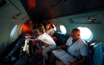 Un bébé gravement malade évasané